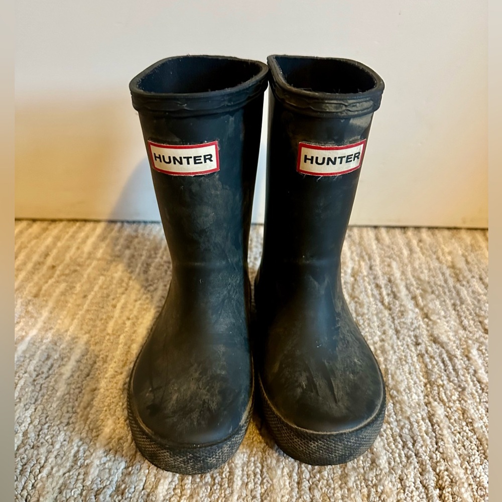 Toddler boy Hunter boots